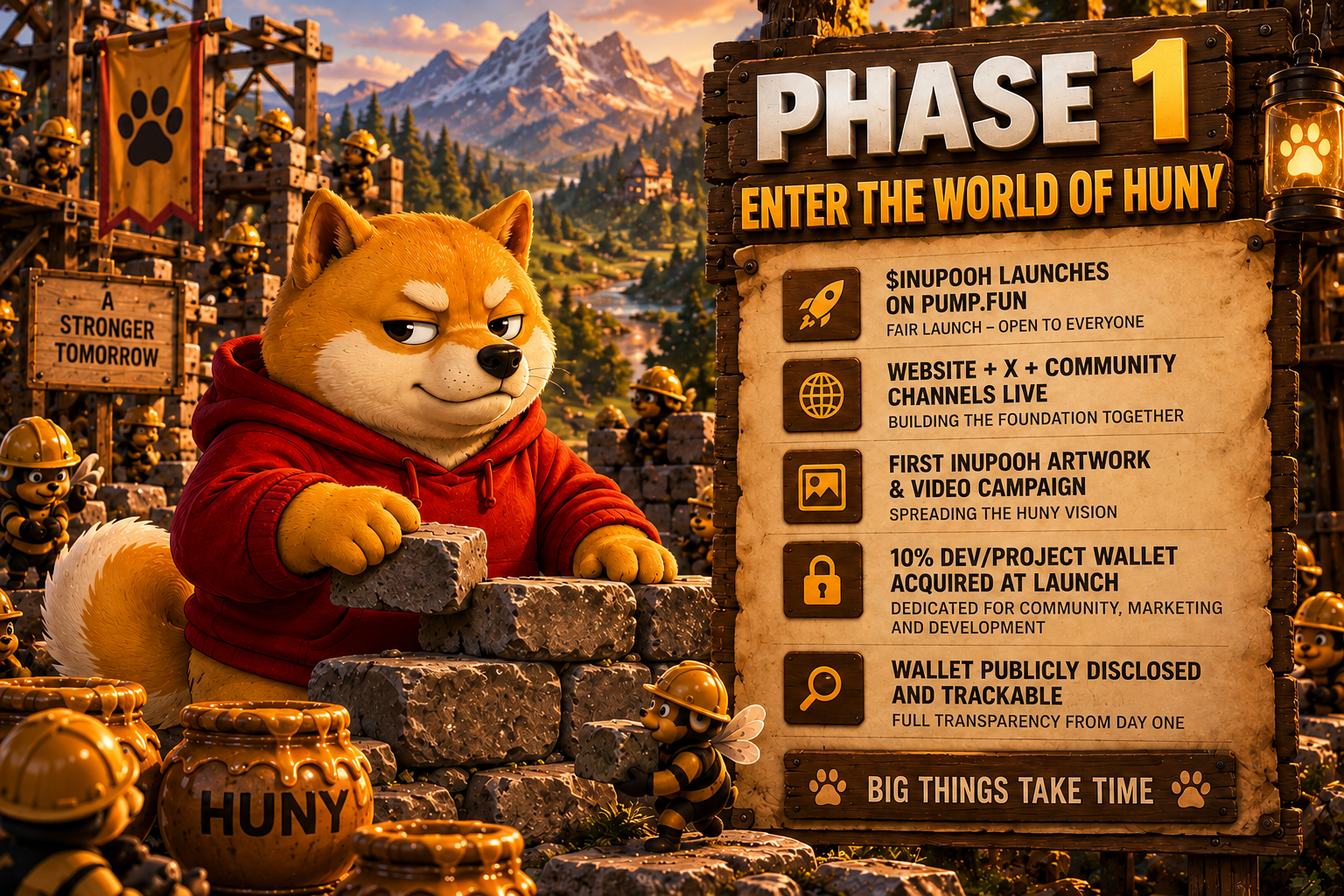 Phase 1 — Enter the World of Huny